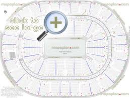 Smoothie King Center Arena Seat Row Numbers Detailed