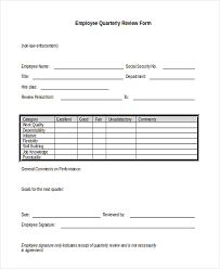 Sample Employee Review Form 10 Free Documents In Doc Pdf