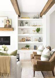 simple and smart shelves decoration for