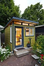 awesome diy backyard office shed ideas