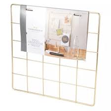 Grid Wall Organizer With Clips