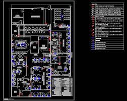 office plan and electrical layout dwg