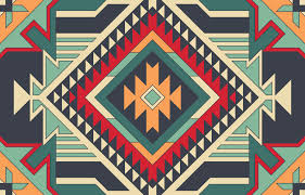 navajo tribal vector seamless pattern