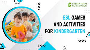esl games and activities for kindergarten