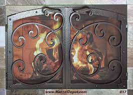 Iron Fireplace Doors Catalog