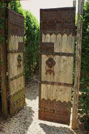Antique Wooden Garden Gate 3 Wooden