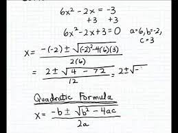 Solving A Quadratic Equation With