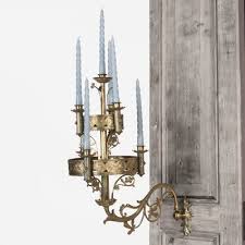 19th Century Gothic Candle Sconces