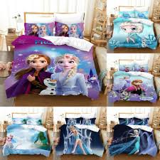 Frozen Bedding Set 3pcs Elsa Anna Duvet