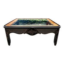 1980s chinoiserie drexel coffee table