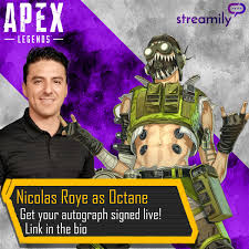 Nicolas roye (born august 24, 1977 in lakewood, new jersey, usa) is an american voice actor. Nicolas Roye On Twitter Creo Que Los Amo Chicos We Ll Be Signing Prints And Doing A Panel May 21 23 Apexlegends Get Your Prints By Iwamoto 05 At Https T Co Qb18v1noyb This Is Gonna Be