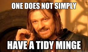 One Does Not Simply have a tidy minge - Boromir - quickmeme via Relatably.com