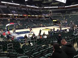 Bankers Life Fieldhouse Section 7 Row 15 Seat 8 Indiana