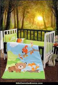 forest crib bedding