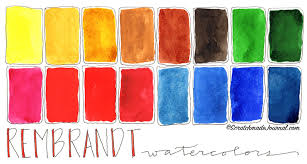 Rembrandt Watercolor Review Scratchmade Journal