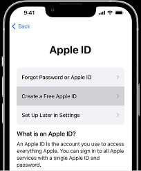 how to create a new apple id apple