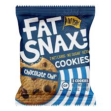 These sugar free oatmeal cookies turn out super soft, but not chewy like chocolate chip cookies or snickerdoodles. Amazon Com Fat Snax Cookies Low Carb Keto And Sugar Free Chocolate Chip 6 Pack 12 Cookies Keto Friendly Gluten Free Snack Foods Grocery Gourmet Food