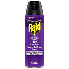 raid flea plus carpet room spray 16 oz