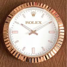 Rolex Og Rose Gold Wall Clock For