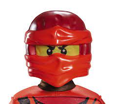 Disguise Kai Ninjago Lego Mask, One Size Child- Buy Online in India at  Desertcart - 33075338.