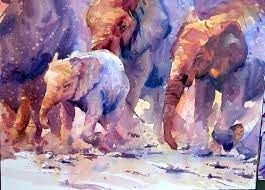 Elephant Watercolour Tutorial Ken
