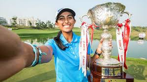 Aditi, who caught the golfing world's attention five years ago at the rio olympics, shared the position with world no. Indian Teen Aditi Ashok Scripts History Wins European Tour Title