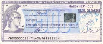 american express travelers cheque