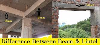 beam vs lintel difference between