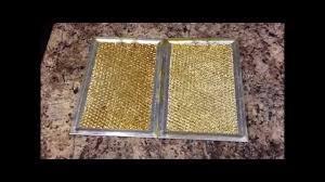 how to clean stove hood filter you
