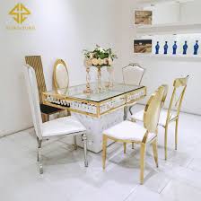 Luxury Dining Tables Rectangle Glass