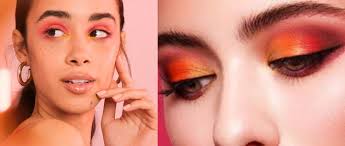 sunset eye makeup tutorial step