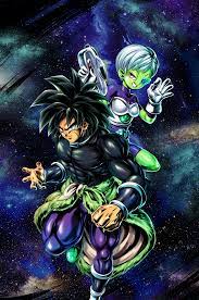 Dragon Ball Poster Broly and Cheelai 12in x18in Free Shipping | eBay