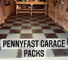 pennyfast black garage packs fast floor