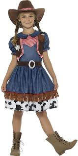 Cowgirl is all about the girl. Amazon Com Girls Rodeo Texan Cowgirl Wild West Western Tv Film World Book Day Week Fancy Dress Costume Outfit Clothing