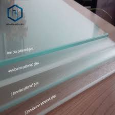 3 2mm 4mm low iron tempered solar glass