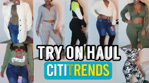 citi trends try on haul bougie on a