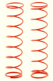 Kyosho Inferno Big Bore Shock Spring Red Rear Super Hard Package Of 2