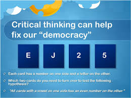 Critical Thinking for Democracy   Insight Assessment News Feed    