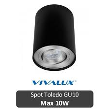 This product minifies the ability of selective muscle movement which eases the appearance of expression lines around the. Vivalux Spot Toledo Rotund Negru 1xgu10