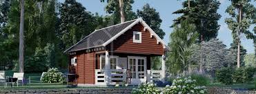 Kleines Schwedenhaus Für Den Garten Mit