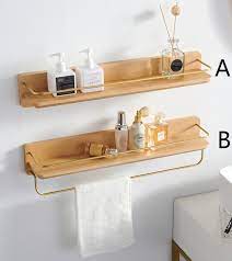 Bathroom Shelf With Towel Barbathroom