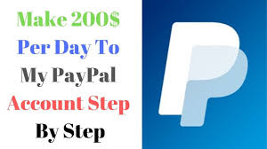By joining, you can receive many incentive when you want to make quick paypal money now, one of the easiest ways you may overlook is finding easy ways to lower your expenses. Make 200 Per Day To My Paypal Account Step By Step Easy Paypal Money Accounting Making Extra Cash Paypal
