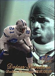 Dallas cowboys vs new york giants 1998 (week 3) deion sanders 1 int for a 71 yard td.5 punt returns for 100 yards and a td.1 reception for 55 yards. 1998 Flair Showcase Row 3 31 Deion Sanders At Amazon S Sports Collectibles Store
