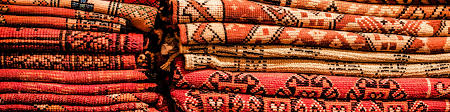 moroccan rug in morocco marrakech