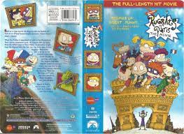 vhs rugrats in paris the