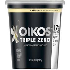 oikos triple zero vanilla blended