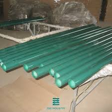 48mm x 1700mm powder coated fence posts