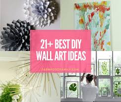 21 creative diy wall art ideas and