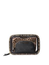 beauty to go bag trio luxe leopard