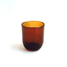 The Republic Amber Glass Small